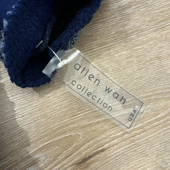 Vintage Allen Wah Sweater Mens M 80s 90s Cotton Blend Retro Golf Pullover - Picture 5 of 6